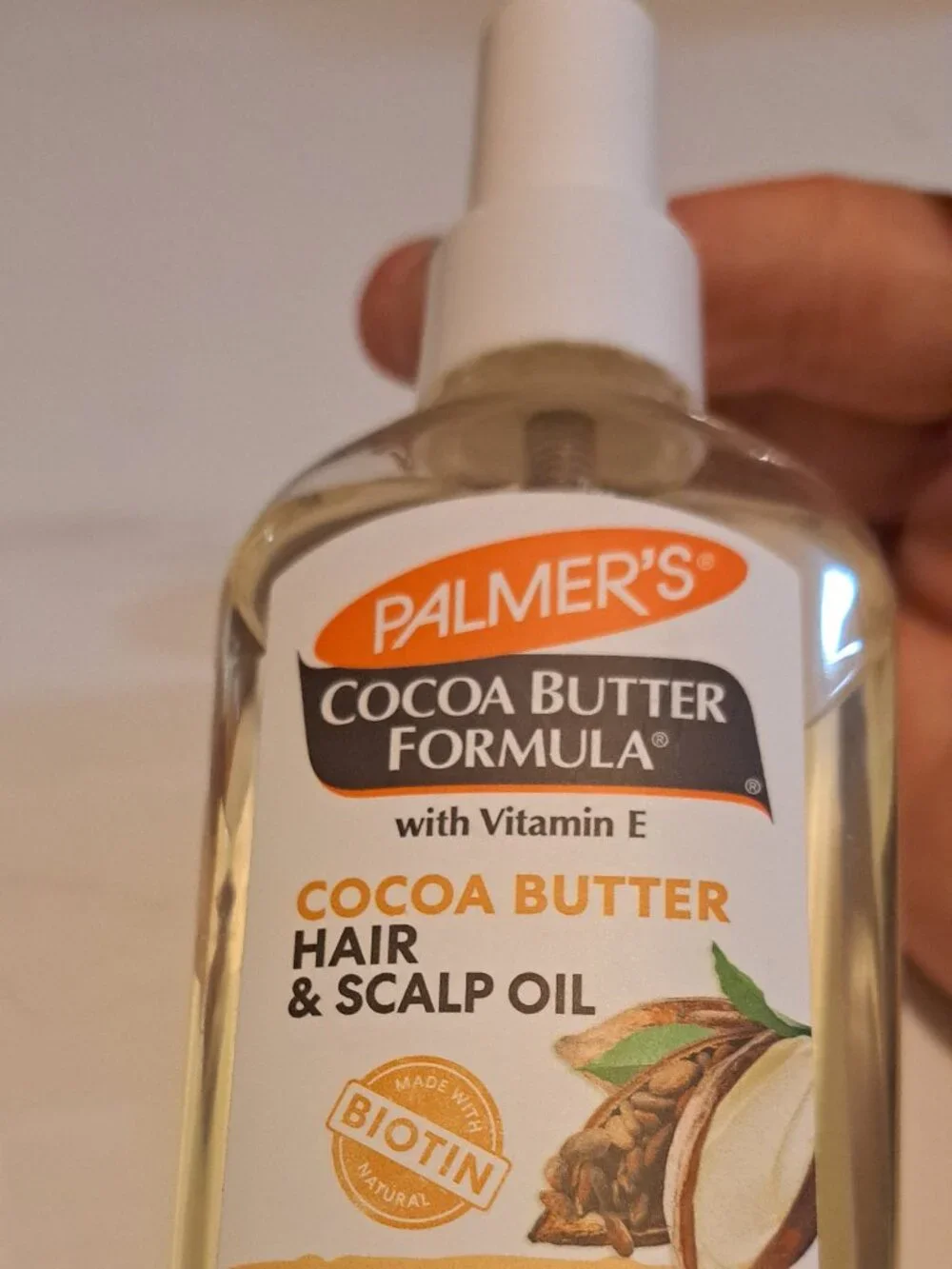 PALMERS COCOA BUTTER FORMULA COCOA BUTTER HAIR AND SCALP OIL WITH VITAMIN E